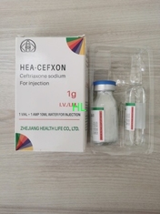 Porcellana Ceftriaxone in polvere di sodio per iniezione 1,0 g fornitore